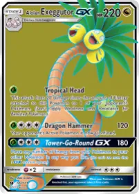 Alolan Exeggutor-GX (CIN 107) Crimson Invasion