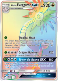 Alolan Exeggutor-GX (CIN 118) Crimson Invasion