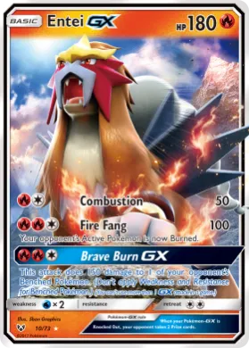 Entei-GX (SLG 10) Shining Legends