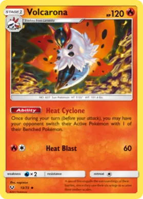 Volcarona (SLG 13) Shining Legends