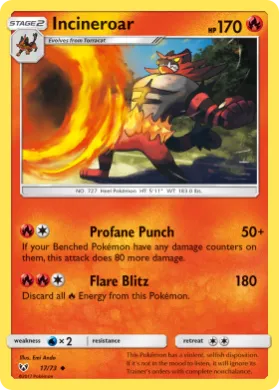 Incineroar (SLG 17) Shining Legends