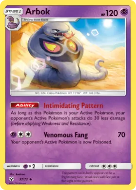 Arbok (SLG 37) Shining Legends