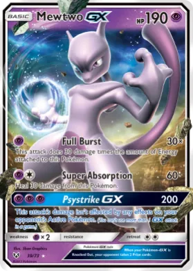 Mewtwo-GX (SLG 39) Shining Legends