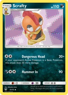 Scrafty (SLG 51) Shining Legends