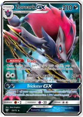 Zoroark-GX (SLG 53) Shining Legends