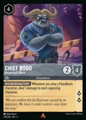 Chief Bogo (2ROF 175) Rise of the Floodborn