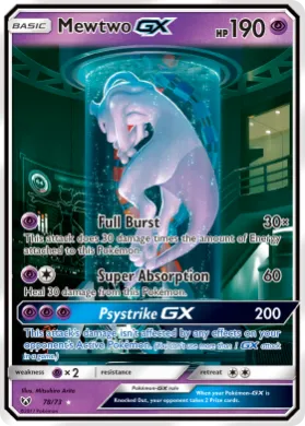 Mewtwo-GX (SLG 78) Shining Legends