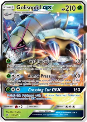 Golisopod-GX (BUS 17) Burning Shadows