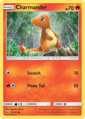 Charmander (BUS 18) Burning Shadows