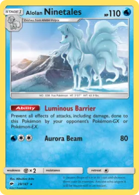 Alolan Ninetales (BUS 28) Burning Shadows