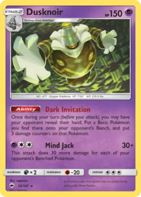 Dusknoir (BUS 53) Burning Shadows
