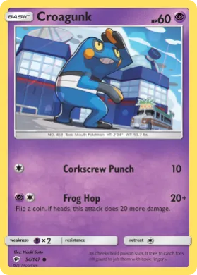 Croagunk (BUS 54) Burning Shadows