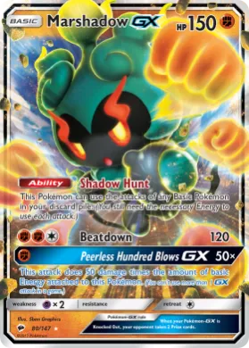 Marshadow-GX (BUS 80) Burning Shadows