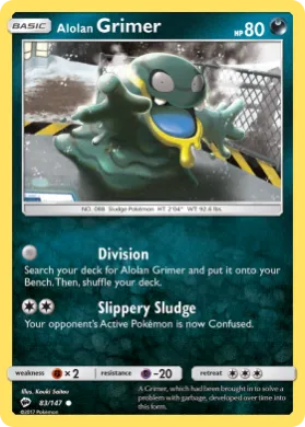 Alolan Grimer (BUS 83) Burning Shadows