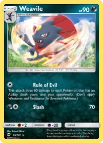 Weavile (BUS 86) Burning Shadows