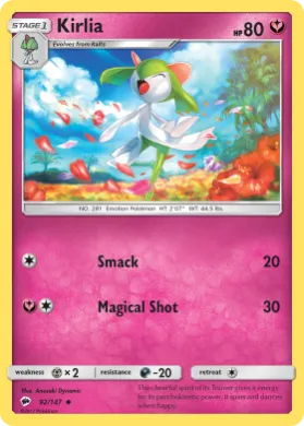 Kirlia (BUS 92) Burning Shadows