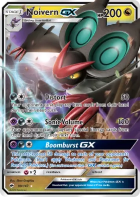 Noivern-GX (BUS 99) Burning Shadows