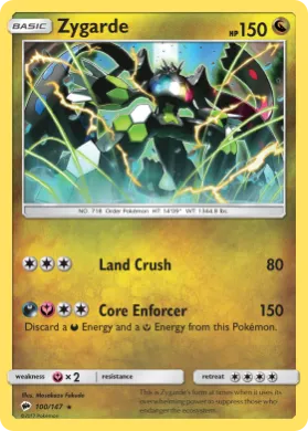 Zygarde (BUS 100) Burning Shadows