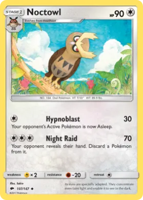 Noctowl (BUS 107) Burning Shadows