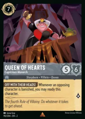 Queen of Hearts (2ROF 192) Rise of the Floodborn