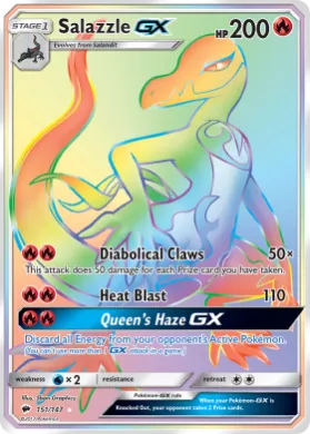 Salazzle-GX (BUS 151) Burning Shadows