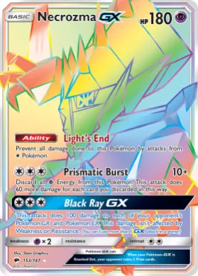 Necrozma-GX (BUS 153) Burning Shadows