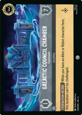 Galactic Council Chamber (6AZS 204) Azurite Sea