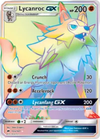 Lycanroc-GX (BUS 155) Burning Shadows