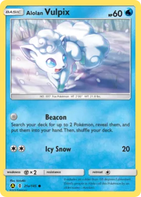 Alolan Vulpix (GRI 21a) Guardians Rising
