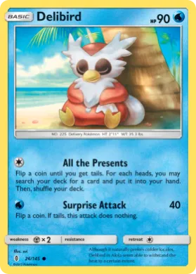Delibird (GRI 26) Guardians Rising