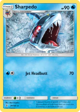 Sharpedo (GRI 28) Guardians Rising