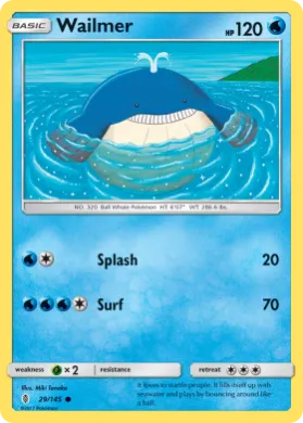 Wailmer (GRI 29) Guardians Rising