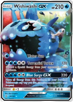 Wishiwashi-GX (GRI 38) Guardians Rising