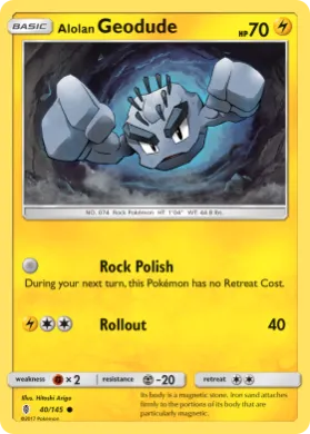 Alolan Geodude (GRI 40) Guardians Rising