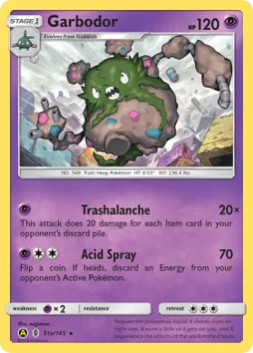 Garbodor (GRI 51a) Guardians Rising