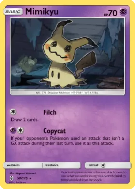 Mimikyu (GRI 58) Guardians Rising