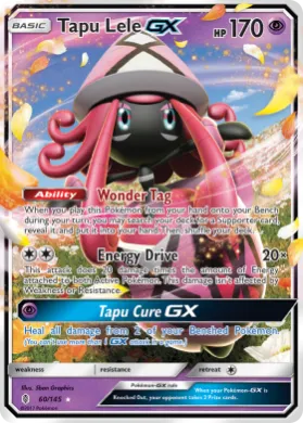 Tapu Lele-GX (GRI 60) Guardians Rising