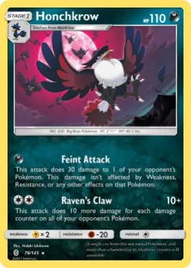 Honchkrow (GRI 79) Guardians Rising