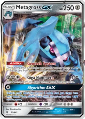 Metagross-GX (GRI 85) Guardians Rising