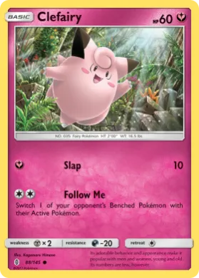 Clefairy (GRI 88) Guardians Rising