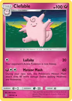 Clefable (GRI 89) Guardians Rising