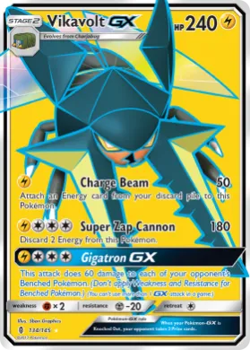 Vikavolt-GX (GRI 134) Guardians Rising