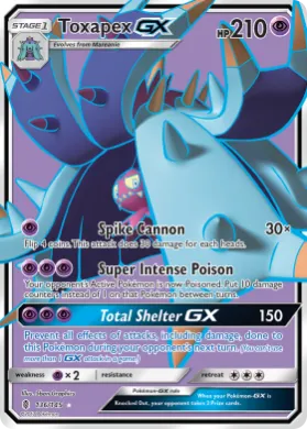 Toxapex-GX (GRI 136) Guardians Rising