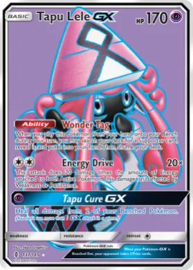 Tapu Lele-GX (GRI 137) Guardians Rising