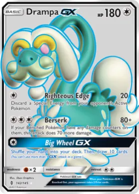 Drampa-GX (GRI 142) Guardians Rising