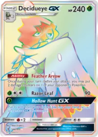 Decidueye-GX (GRI 146) Guardians Rising