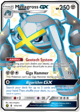 Metagross-GX (GRI 157a) Guardians Rising